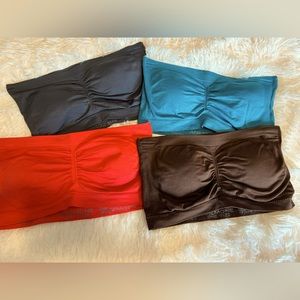 🤎🧡4 bandeaus 🩵🩶